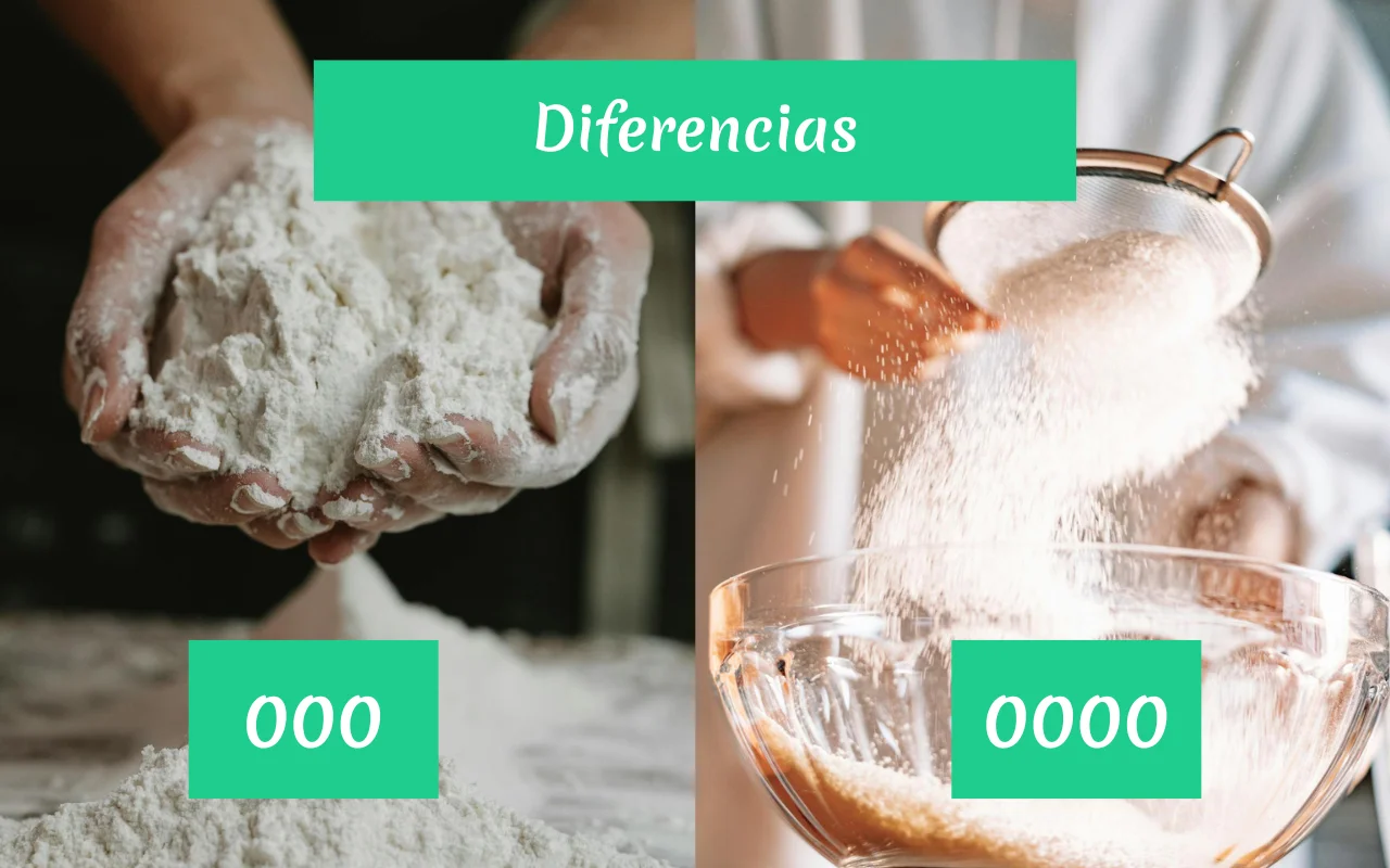 Diferencia entre harina 000 y 0000 - Imagen destacada