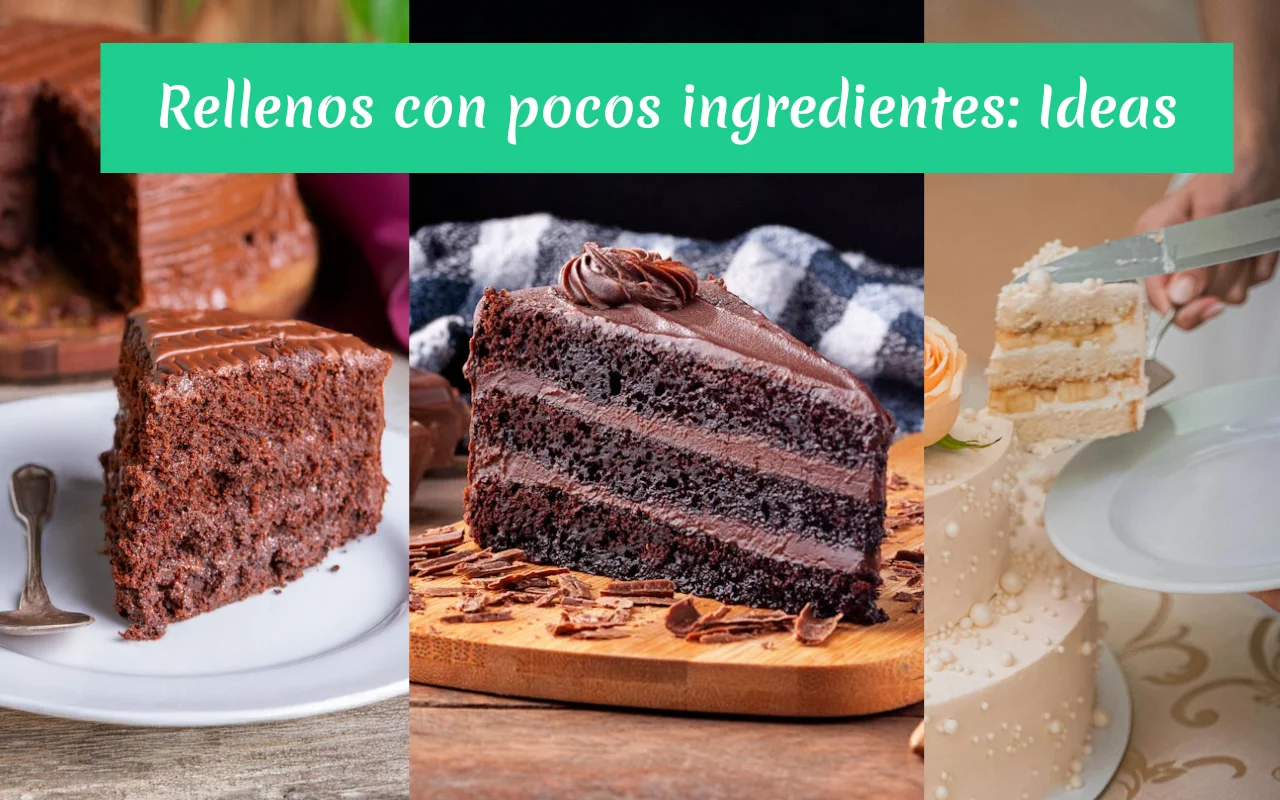Ideas de rellenos de tortas con pocos ingredientes - Imagen destacada