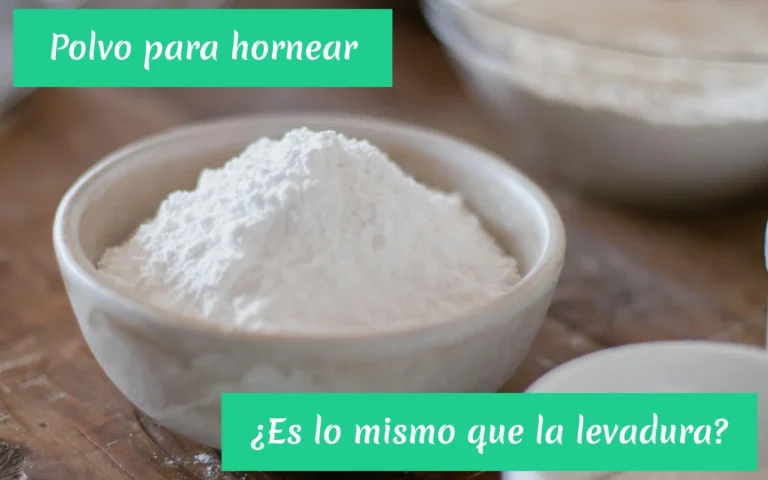 Qué es el polvo para hornear, para qué sirve y, ¿es lo mismo que la levadura? - Imagen destacada